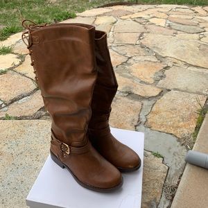 xoxo montclair riding boots